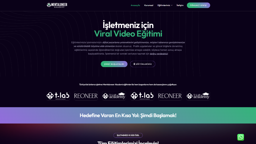 Mentaloneer Akademi Meta Reklam Eğitimi